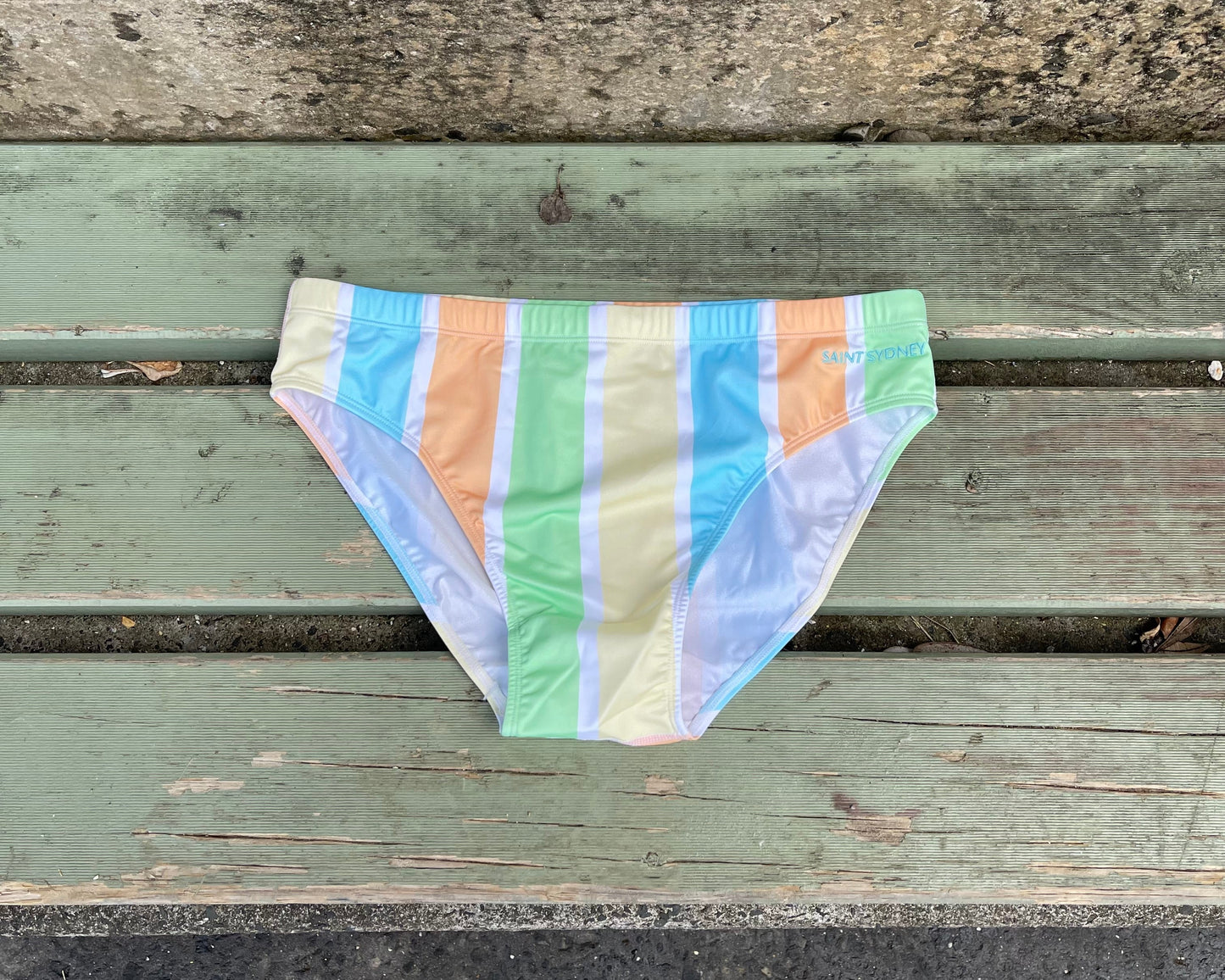 Sydney Swim Briefs - Sorbet Stripe