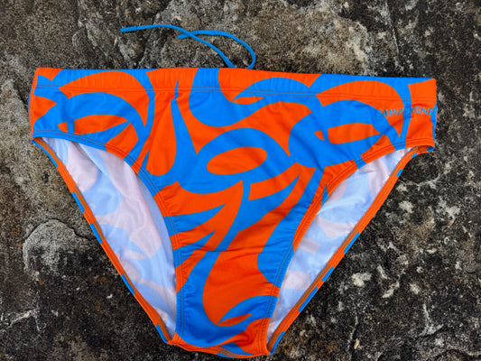 Sydney Swim Briefs - Citrus Wave