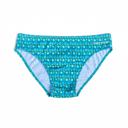 Sydney Swim Briefs - Retro Tile